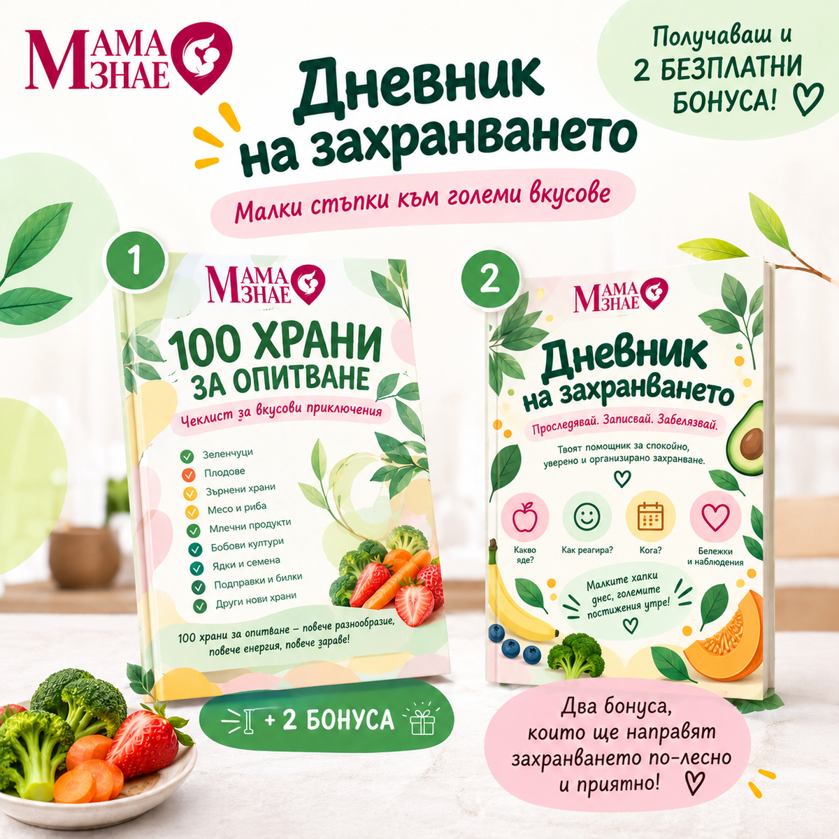 „Захранване без стрес“ – практичен наръчник за родители (дигитален продукт)