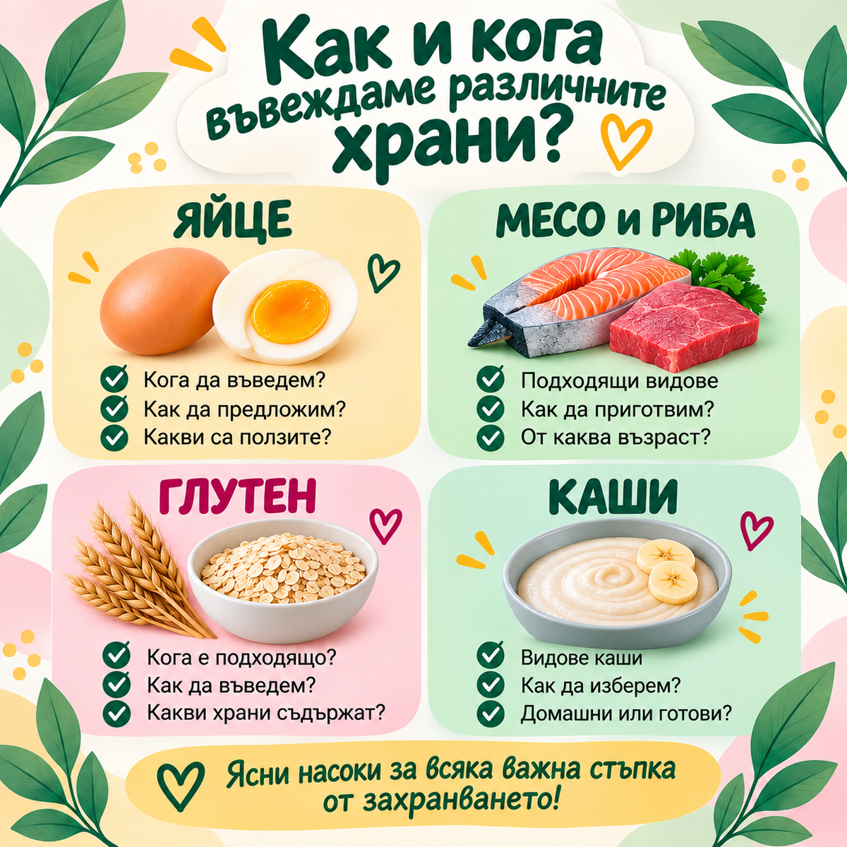 „Захранване без стрес“ – практичен наръчник за родители (дигитален продукт)