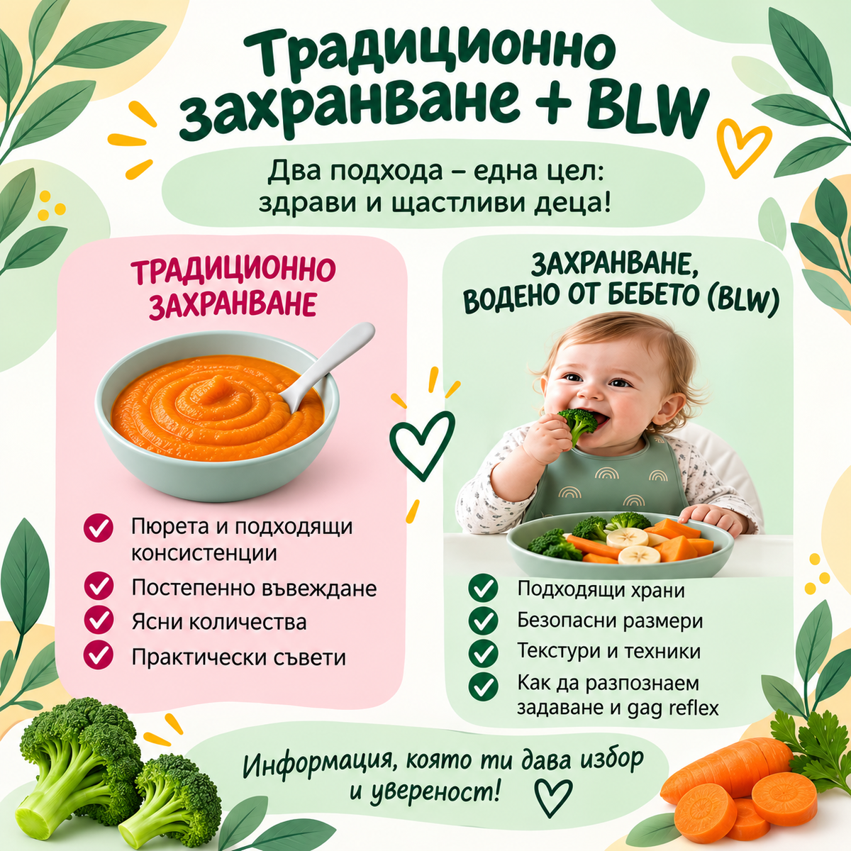 „Захранване без стрес“ – практичен наръчник за родители (дигитален продукт)