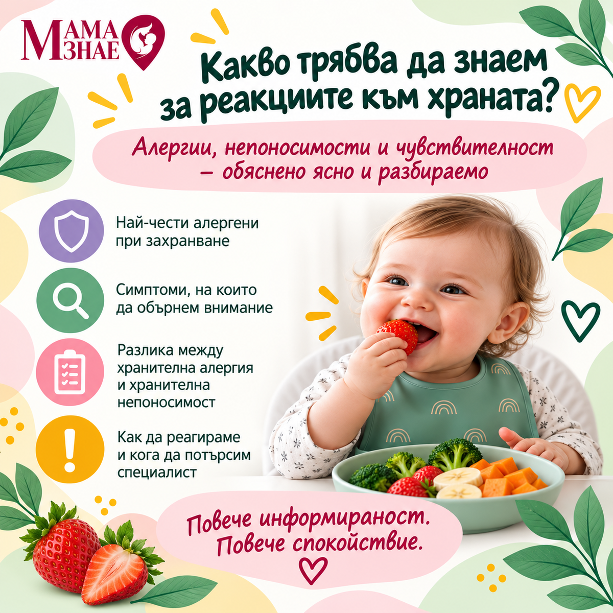 „Захранване без стрес“ – практичен наръчник за родители (дигитален продукт)